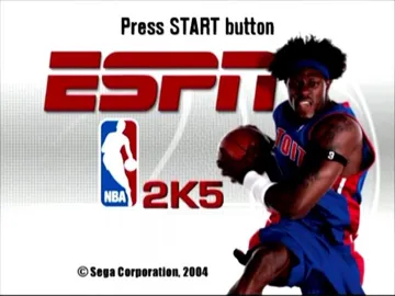 ESPN NBA 2K5 screen shot title